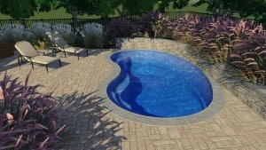 signature fiberglass pool